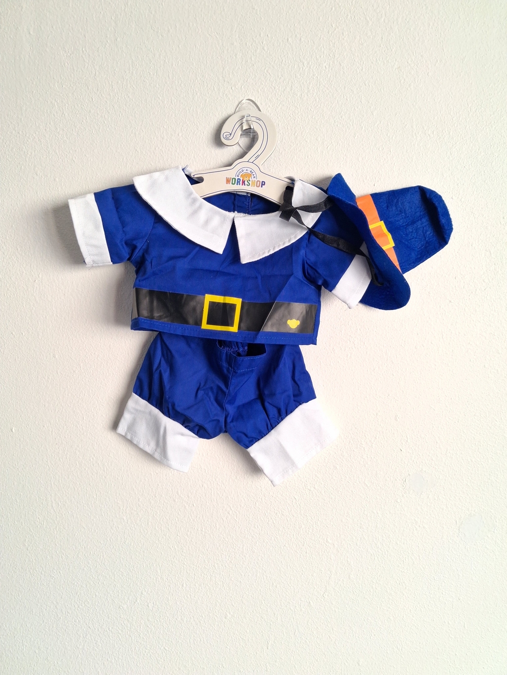 Build A Bear Blue Pilgrim Costume